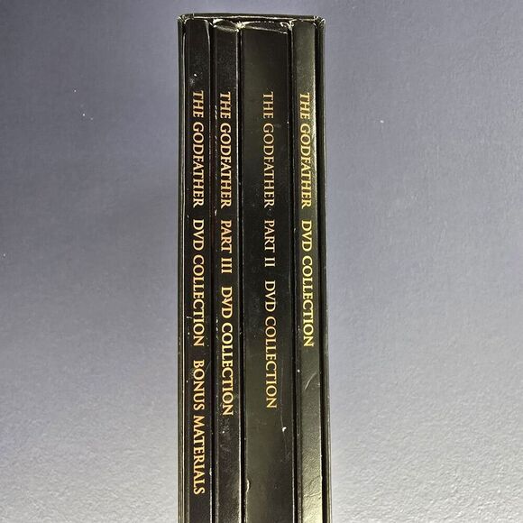 The Godfather Trilogy DVD Collection 5-Disc Set Bonus Materials 2001 Box Set DVD - Picture 3 of 11